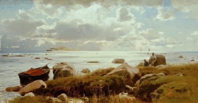 Sur la côte de Rügen - Eugen Felix Prosper Bracht